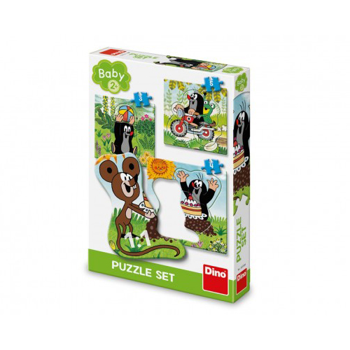 Baby puzzle DINO Krtek na louce 3