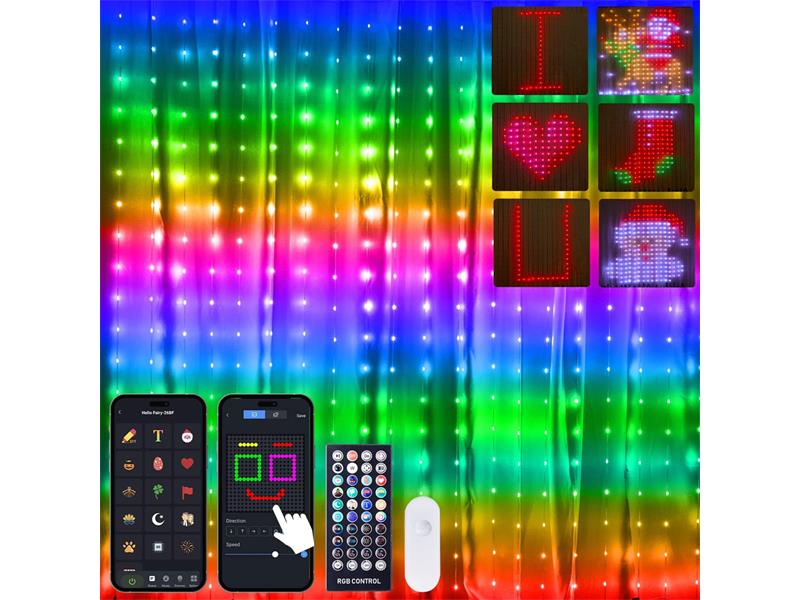 Smart LED vánoční řetěz 58383 2x2m WiFi Tuya