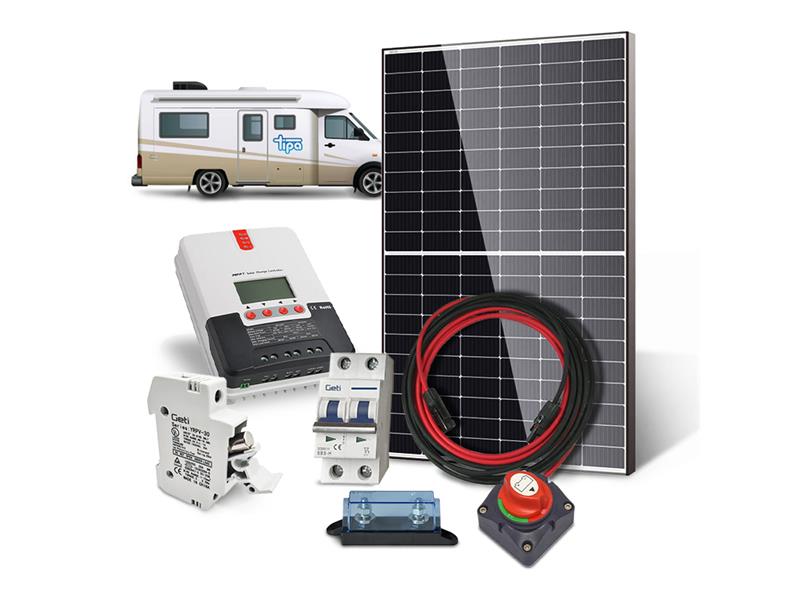 Solární sestava Karavan CANADIAN SOLAR 390Wp full black