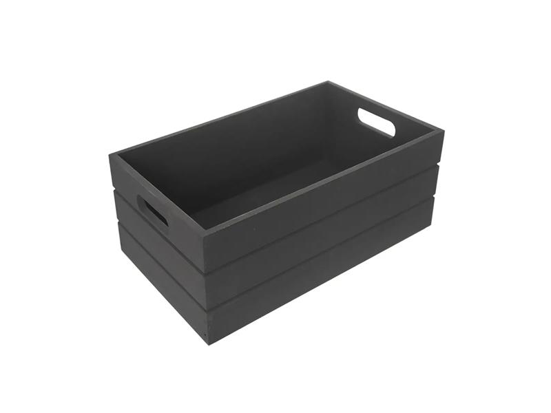 Bedýnka dekorativní ORION 26x16x11cm Antracit