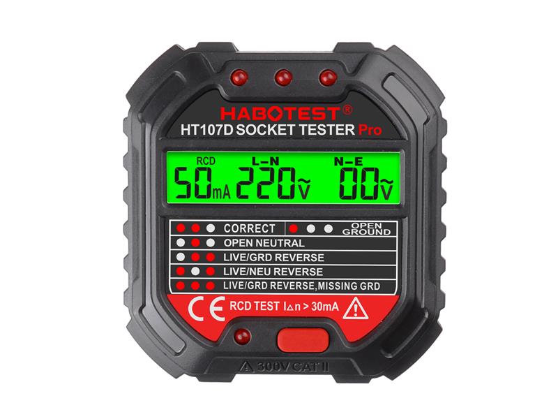 Tester zásuvek HABOTEST HT107D