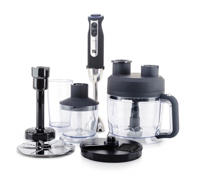 Mixér tyčový G21 VITALSTICK 1000W BLACK multifunkční s food procesorem