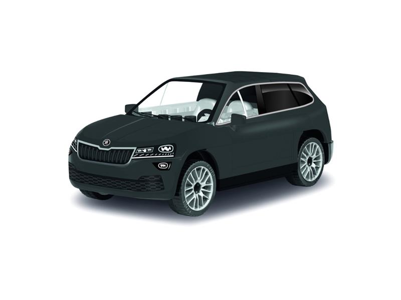 Stavebnice COBI 24579 Škoda Karoq - rozbaleno - poškozený obal