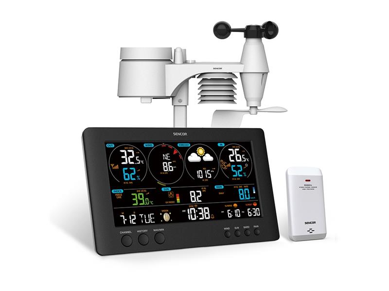 Meteostanice SENCOR SWS 12500 - rozbaleno - poškozený obal
