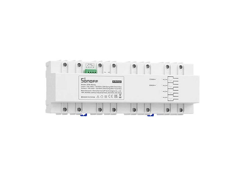 Smart přepínač na DIN lištu SONOFF SPM-4Relay WiFi