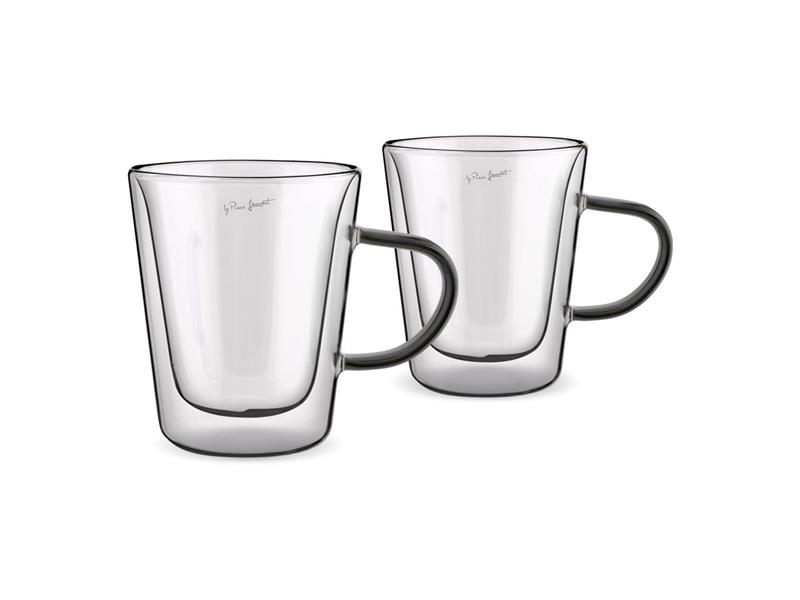 Sklenice LAMART LT9120 Vaso tea 2ks 300ml Black