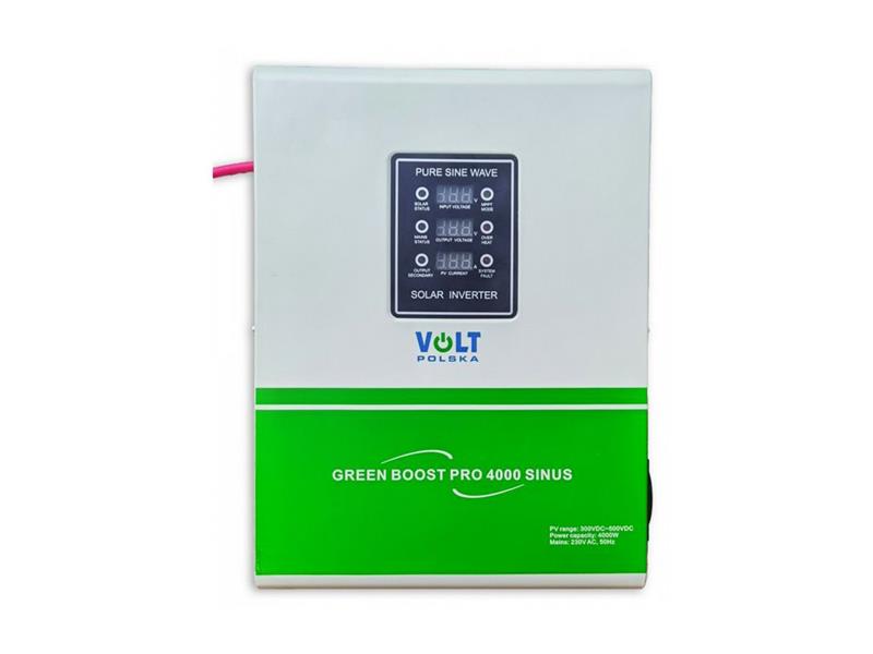 Solární regulátor VOLT Green Boost Pro 4000 Sinus Bypass pro ohřev vody