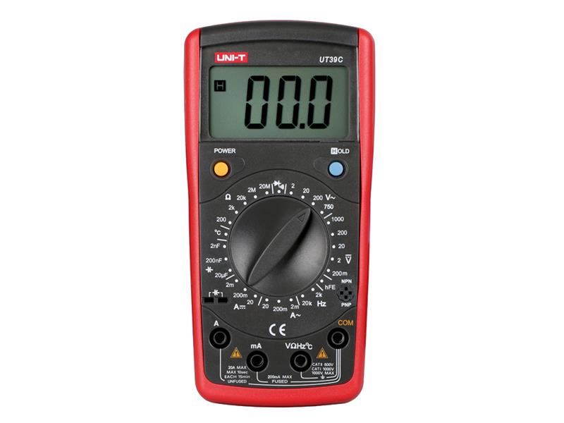 Multimetr UNI-T UT 39C - rozbaleno - kontrolně vyzkoušeno
