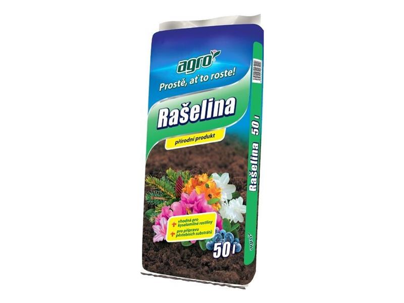 Rašelina AGRO 50l - rozbaleno - natržený pytel