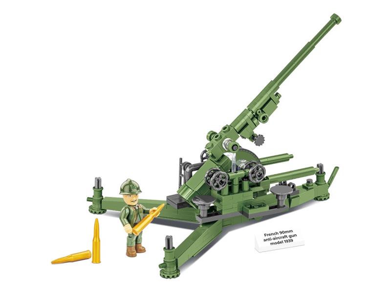 Stavebnice COBI 2294 II WW Canon de 90 mm Modele 39