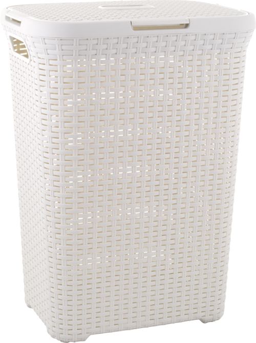 CURVER 91999 Koš na prádlo Curver Style 60L bílý CURVER
