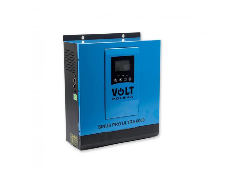 Hybridní měnič napětí VOLT Sinus Pro Ultra 6000 24/230V 3000/6000W MPPT 60A - zánovní