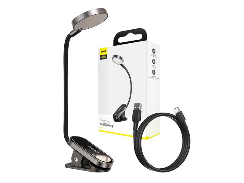 Lampa na klip BASEUS DGRAD-0G 3W - rozbaleno - poškozený obal