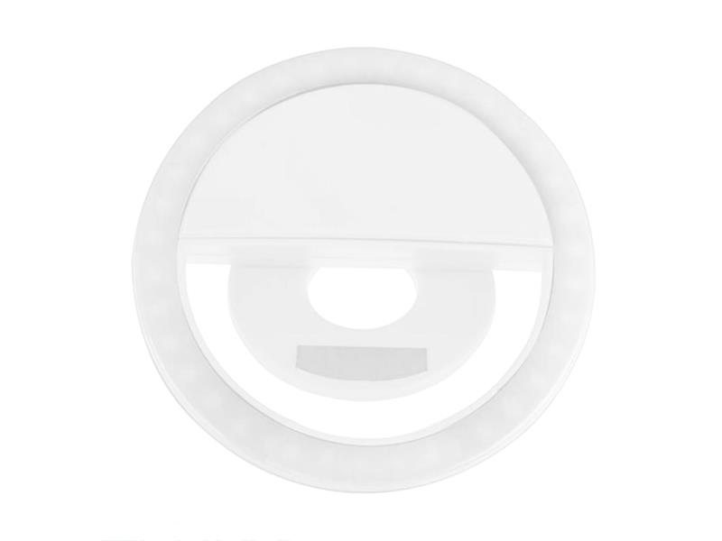 LED lampa pro focení selfie - rozbaleno - pomačkaný obal