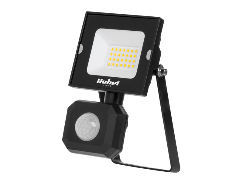 LED reflektor REBEL URZ3613 20W PIR - rozbaleno - bez orig. obalu
