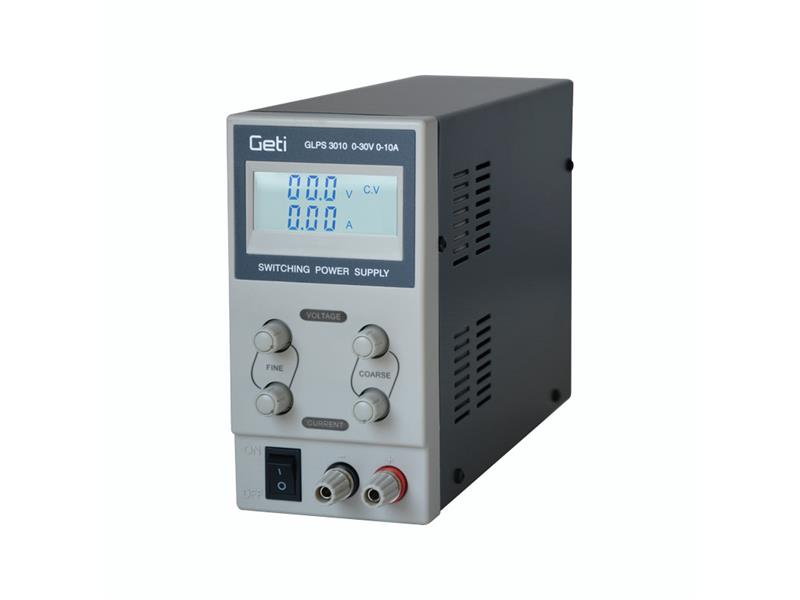 Zdroj laboratorní GETI GLPS 3010 0-30V/ 0-10A - rozbaleno - poškozený obal