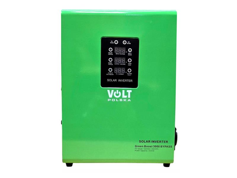 Solární regulátor VOLT Green Boost MPPT 3000 BYPASS pro ohřev vody