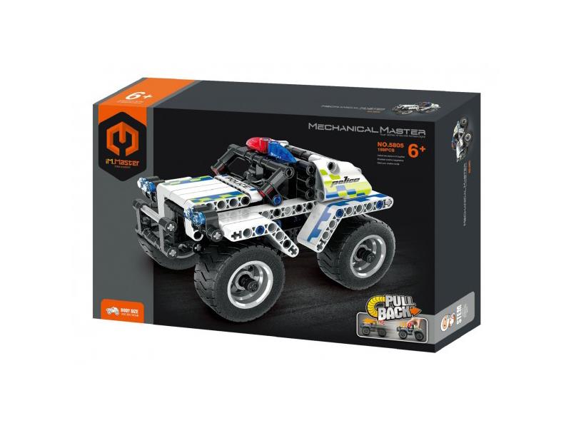 Stavebnice mini iM.MASTER Policejní auto 199ks