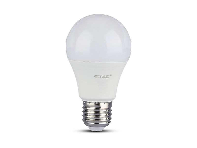 Žárovka LED E27 9W A60 bílá studená V-TAC VT-2099