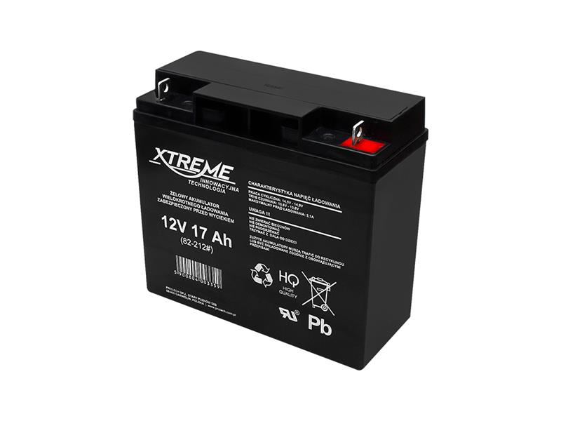 Baterie gelová 12V 17Ah XTREME 82-212