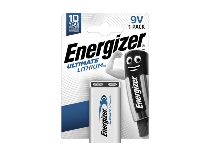 Baterie lithiová 9V ENERGIZER Ultimate 1ks / blistr -40oC