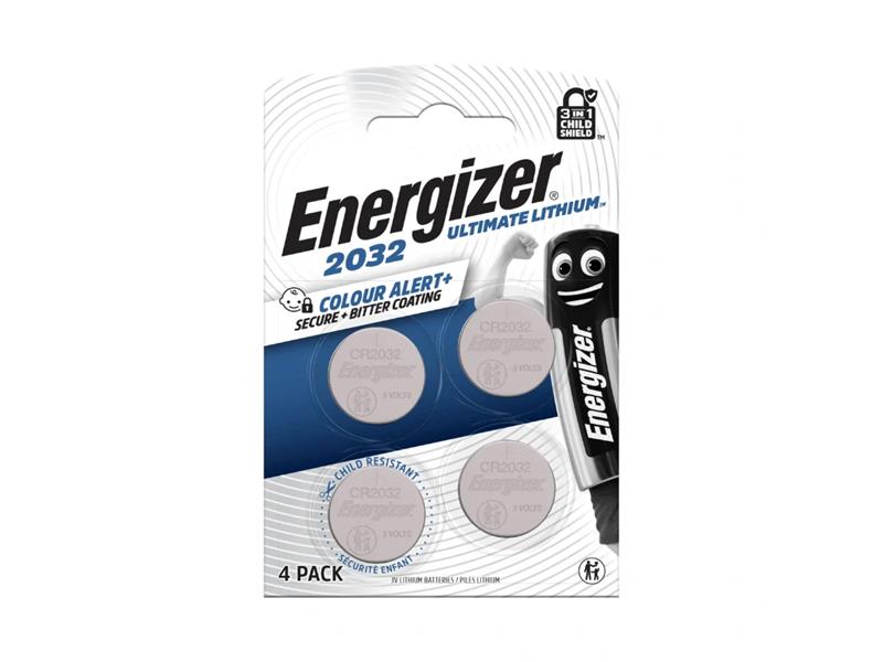 Baterie CR2032 ENERGIZER Ultimate lithiová 4ks / blistr