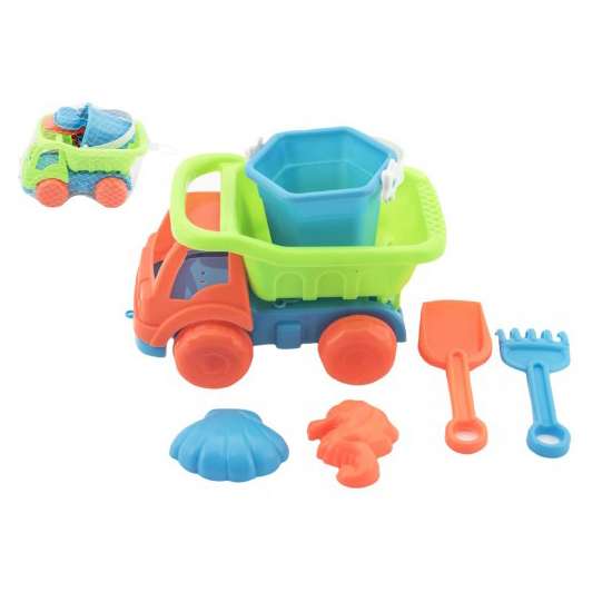 Dětská sada na písek TEDDIES auto