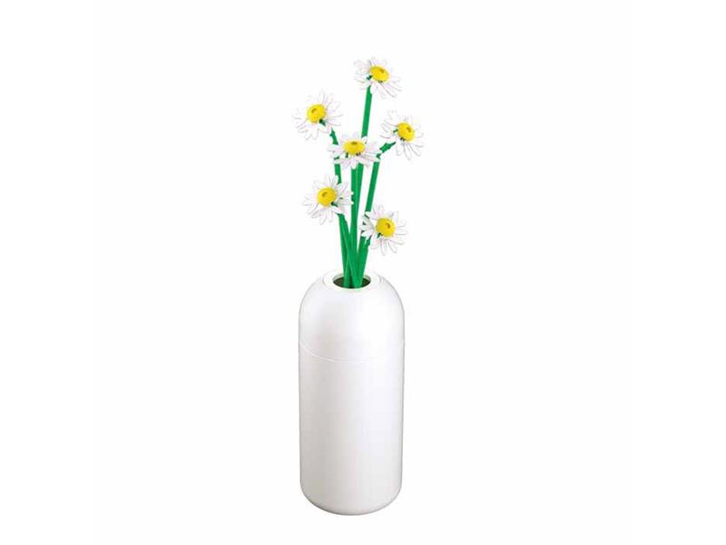 Stavebnice SLUBAN Flowers Kopretiny ve váze
