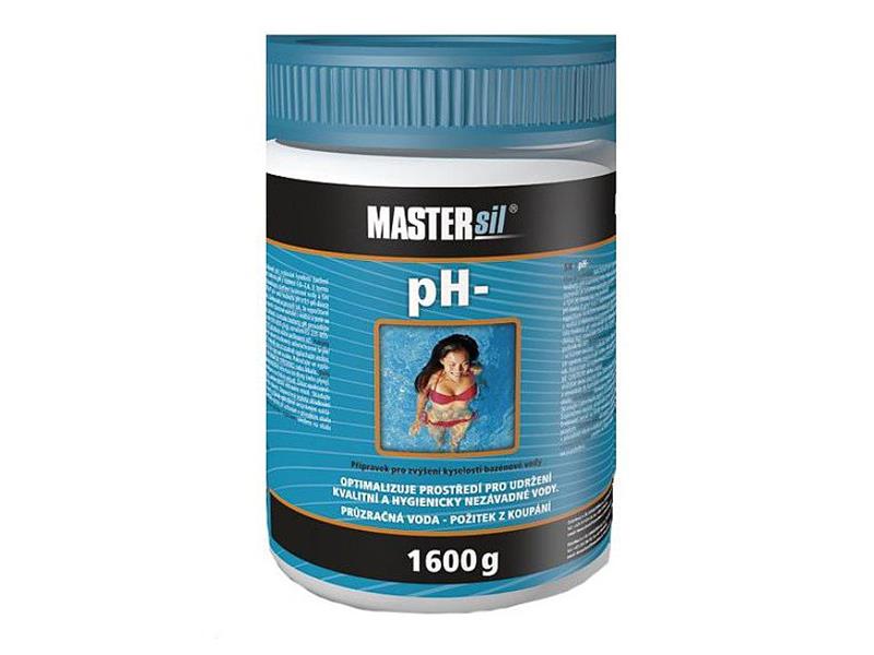 Přípravek ke snížení pH bazénové vody MASTERsil pH- 1