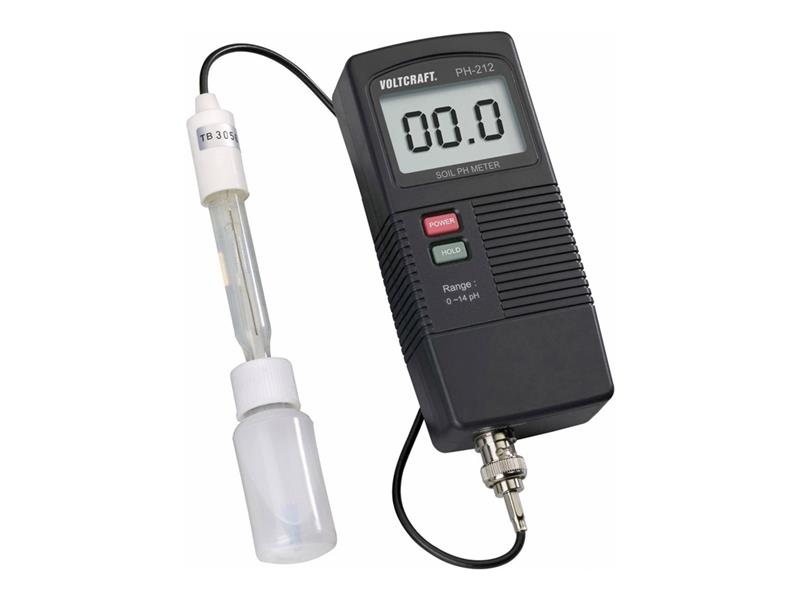 pH metr VOLTCRAFT PH-212 sada pro analýzu půdy