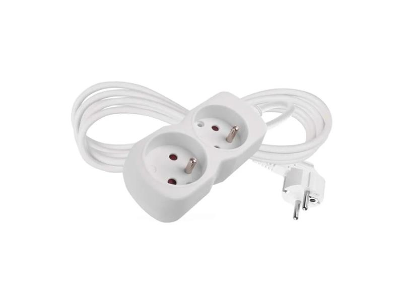 Prodlužovací přívod 2 zásuvky 2m EMOS P0212