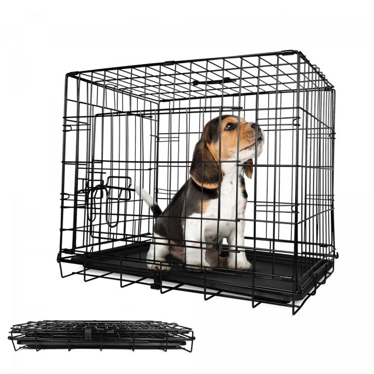 Leopet Klec pro psy skládací 91 x 57 x 63