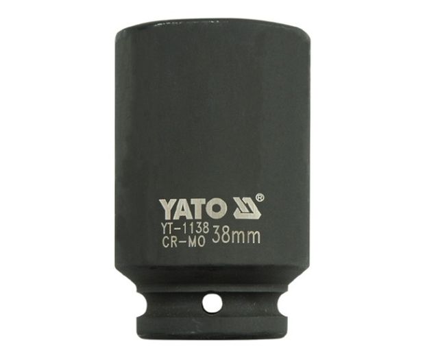 Nástavec 3/4" rázový šestihranný hluboký 38 mm CrMo Yato