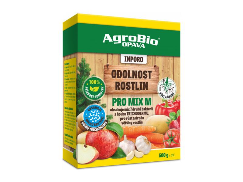 Přípravek pro odolnost rostlin AGROBIO Inporo Pro Mix M - bakterie a Trichoderma 500g - rozbaleno