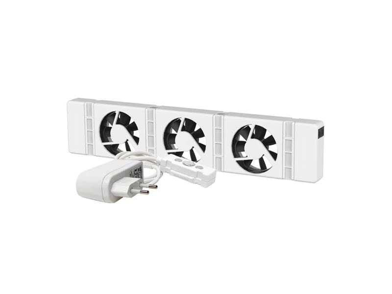 Ventilátor SPEED COMFORT MONO SET pro radiátory a konvektory - rozbaleno - poškozený obal