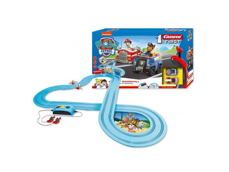 Autodráha CARRERA FIRST 63032 Tlapková patrola - rozbaleno - poškozený obal