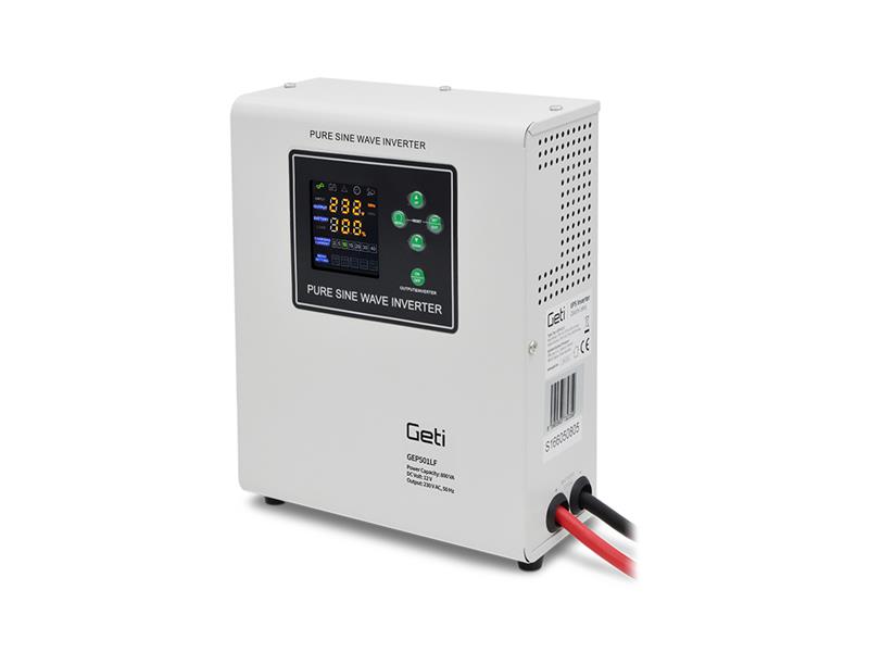 Zdroj záložní GETI GEP501LF sinus 500W nástěnný (800VA)