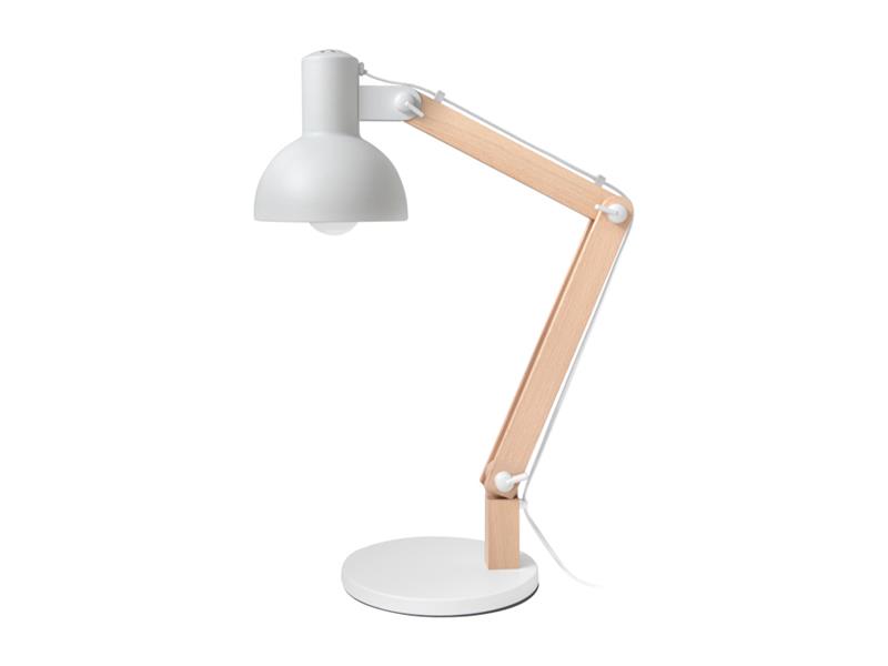 Lampa stolní GETI GTL102W bílá - rozbaleno - roztrhnutý obal krabice