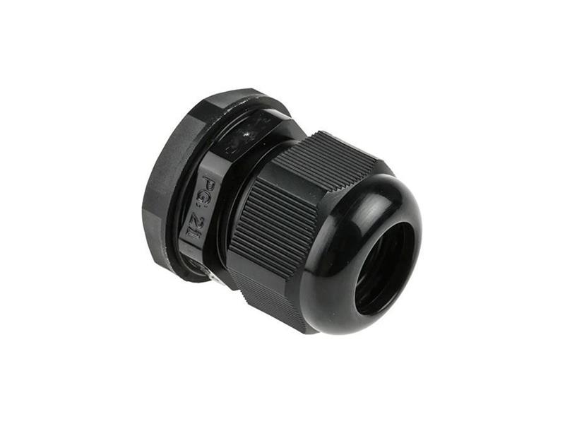 Kabelová průchodka PG-21 pro kabel 13-18mm černá