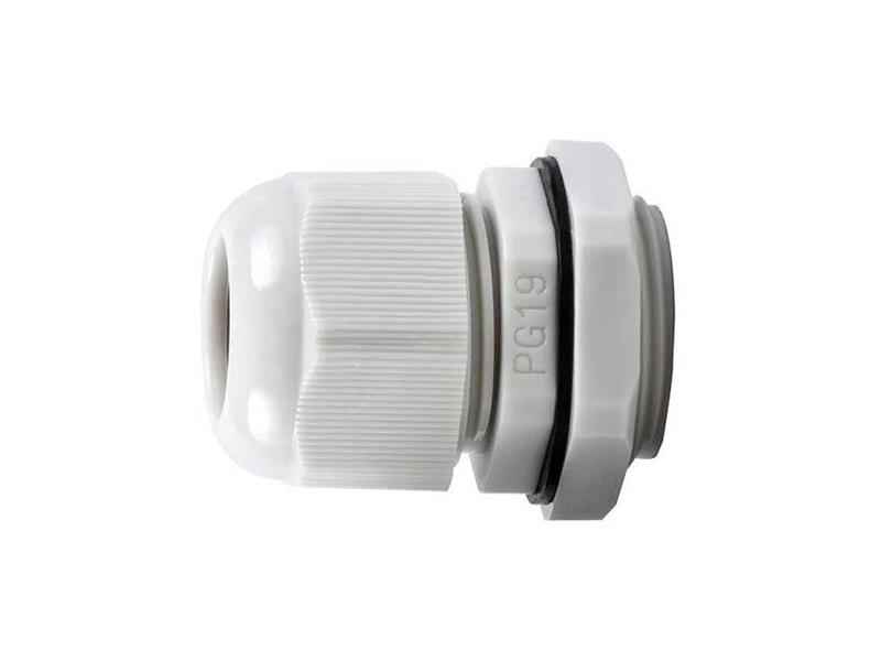 Kabelová průchodka PG-19 pro kabel 12-16mm bílá