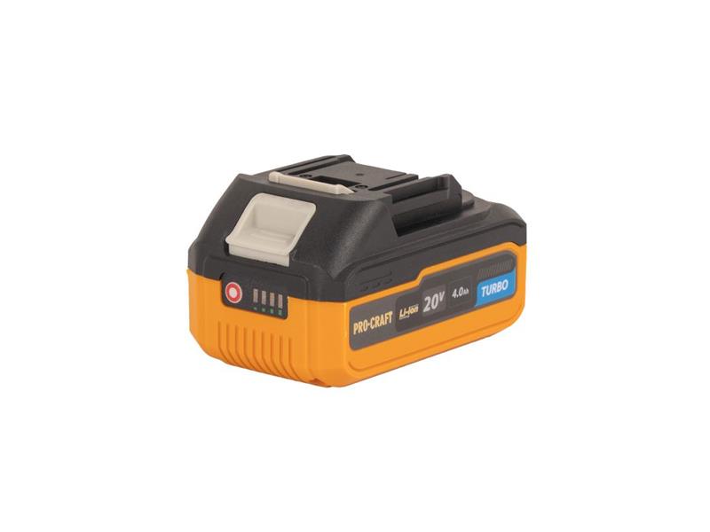 Baterie PROCRAFT 20V 4000mAh Turbo