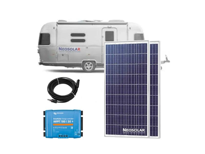 Solární sestava Karavan Victron Energy 350Wp (MPPT)
