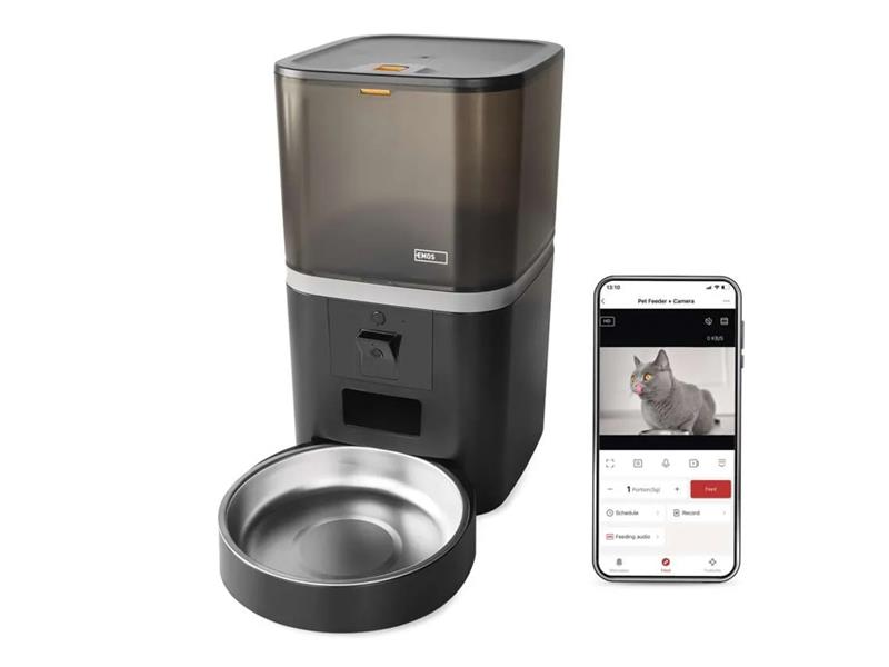 Smart automat na krmivo EMOS Pet Care s kamerou