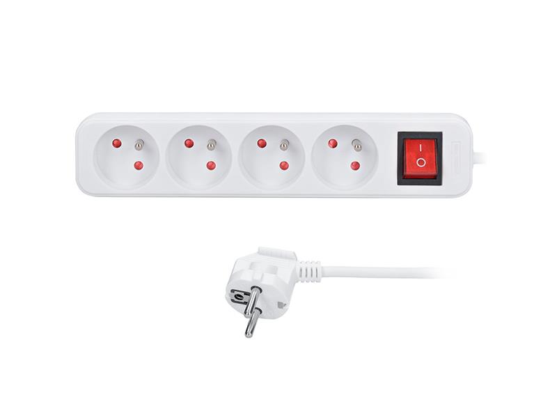 Prodlužovací kabel 4 zásuvky 3m SOLIGHT PP32X