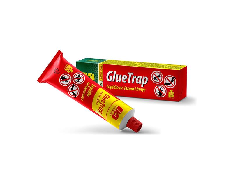 Lepidlo na lezoucí hmyz GlueTrap - rozbaleno - roztržený obal