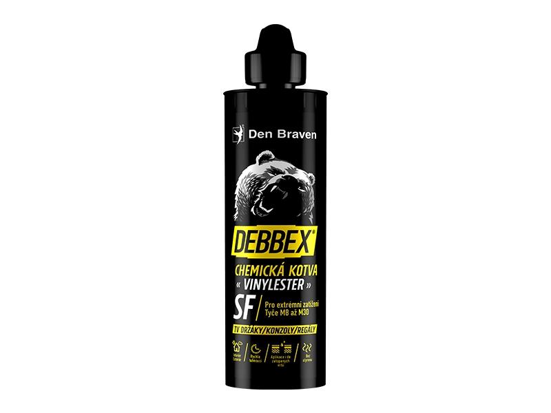 Kotva chemická DEBBEX SF VINYLESTER 410ml Fóliový Systém - rozbaleno
