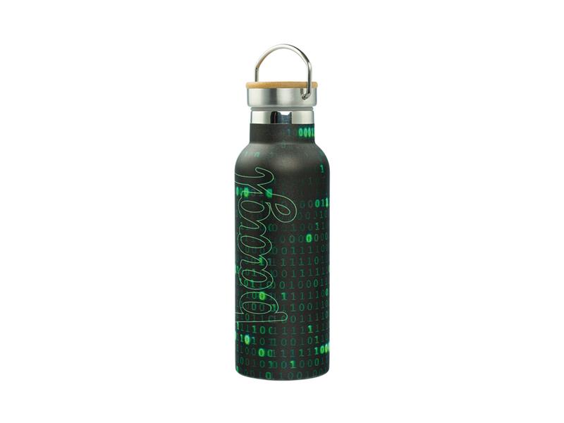 Termoláhev BAAGL Numbers 500ml s bambusovým víčkem