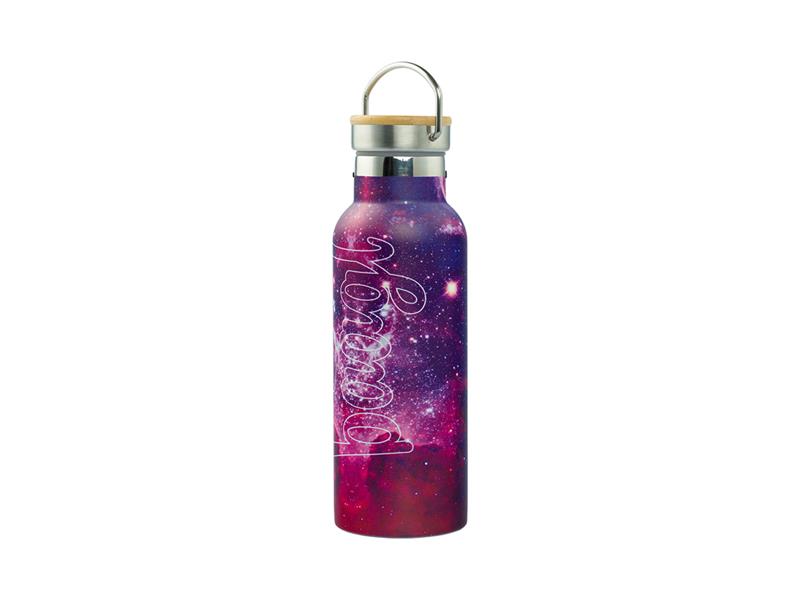 Termoláhev BAAGL Galaxy 500ml s bambusovým víčkem