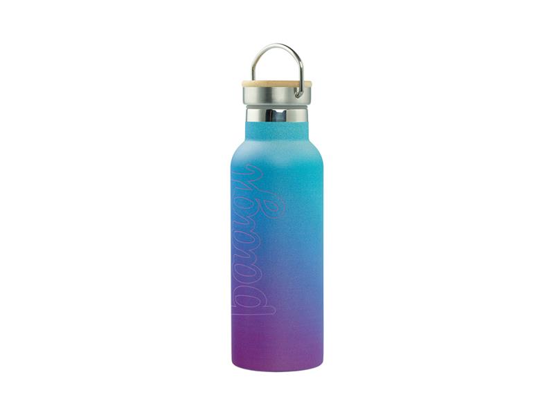 Termoláhev BAAGL Galaxy 500ml s bambusovým víčkem